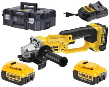 SZLIFIERKA KĄTOWA DeWALT DCG412M2 2x4Ah 18V TARCZE