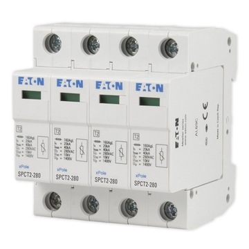 EATON Ogranicznik przepięć SPCT2 4P C 20kA 167596