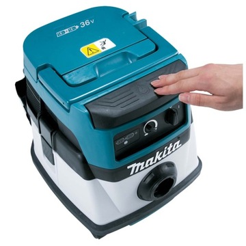 ПЫЛЕСОС MAKITA DVC860LZ С СЕТЕВЫМ АККУМУЛЯТОРОМ 25-70/320 Вт