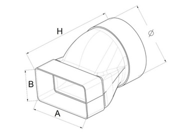 РАЗЪЕМ ПЕРЕМЕННЫХ КАНАЛОВ AWENTA 60x120/100 KP120-20