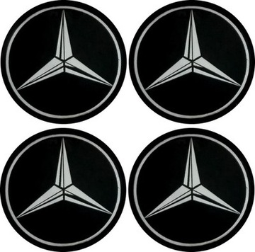 EMBLEMATY MERCEDES LOGO ZNACZEK na felgi kołpaki