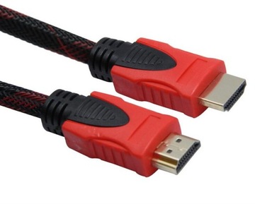 КАБЕЛЬ HDMI HDMI 1,5 м МЕДНАЯ ОПЛЕТКА премиум-класса