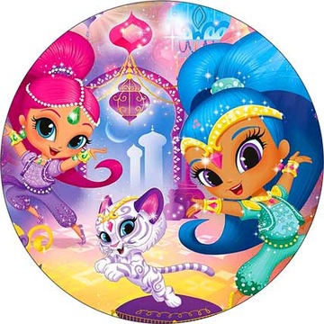 ВОЛНЫ для торта SHIMMER and SHINE, круг 20 см, толщина