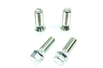 ŚRUBY FELGI ALUMINIOWE M12X1,25X40mm Stożek 5szt