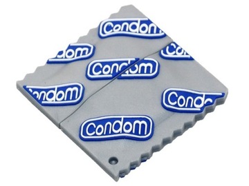 PENDRIVE USB 64 GB CONDOM PREZERWATYWA GUMA KONDOM