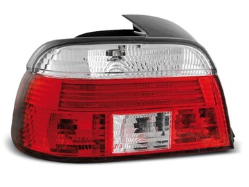 LAMPY TYLNE NOWE BMW E39 SEDAN 95-00 RED WHITE
