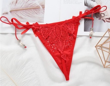 Чувственные кружевные мини-стринги, S