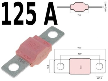 MIDIVAL FUSE миди вал 125 А автомобиль МТА