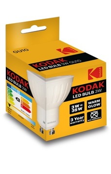 Светодиодная лампа KODAK 3Вт/35Вт GU10 240лм 3000К