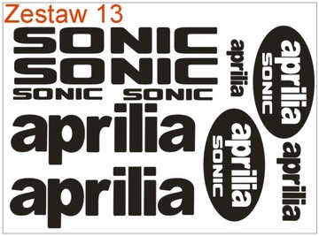 Наклейки Aprilia pegaso rally tuareg 350 rx sonic