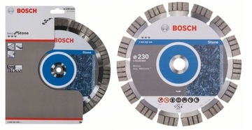 Алмазный отрезной диск BOSCH 230 мм по камню и бетону