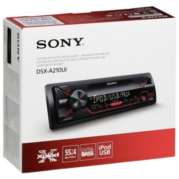 АВТОМОБИЛЬНЫЙ РАДИО SONY DSX-A210UI MP3 FLAC USB AUX