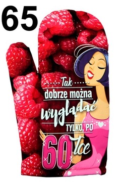 Rękawica prezent na urodziny 18 30 50 60