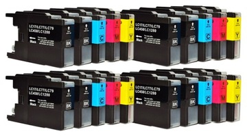 TUSZE do BROTHER LC1280 DCP-J525W J925 J725 LC1240
