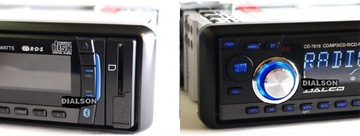 АВТОМОБИЛЬНОЕ РАДИО CD USB SD BLUETOOTH MP3 4x 60 Вт