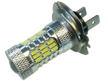 żarówka 45 LED 4014 SMD chip H7 soczewka 12V