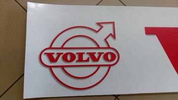 Брызговик прицепа VOLVO, белый