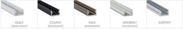 INOX PLUG A – алюминиевый профиль. ЛЮМИНЫ