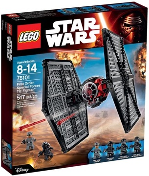 LEGO STAR WARS 75101 Магазин TIE FIGHTER ПЕРВОГО ПОРЯДКА