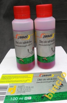 JASOL 2T STROKE OIL SEMISYNTHETIC RED 100 ML