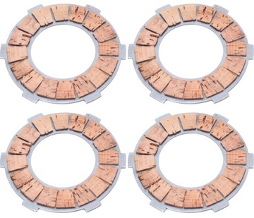 WSK 175 Kobuz M11 M21W2 SHL Полировка пробковых дисков сцепления, 4 шт.