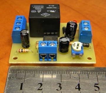 РЕГУЛИРУЕМОЕ ИМПУЛЬСНОЕ РЕЛЕ ВРЕМЕНИ 24В 10А