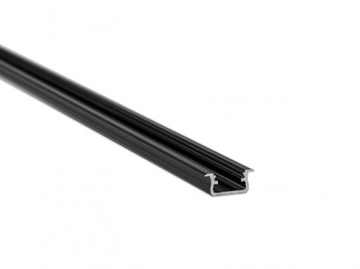 фото ориг. №1, Profile to plume led backlight anodized black type b 2m