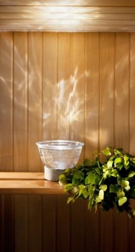 SAUNA / PODŚWIETLANA MISA DO SAUNY LOISTE