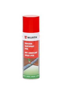 SUCHY SMAR Z PTFE SPRAY TEFLON DO PROWADNIC WURTH