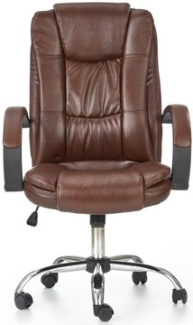 Комфортный офисный стул RELAX BROWN 130кг ---24Ч