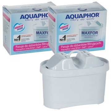 2x WKŁAD FILTR AQUAPHOR do MAXFOR BRITA MAXTRA