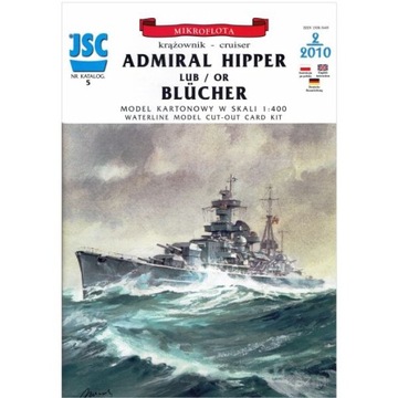 JSC-005 - Krążownik ADMIRAL HIPPER 1:400