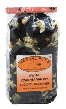 HERBAL PETS KWIAT CZARNEJ MALWY 20G szynszyl koszatniczka