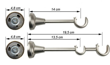 Карниз 160 см DOUBLE 1.6 MODENA Карнизы 25/19