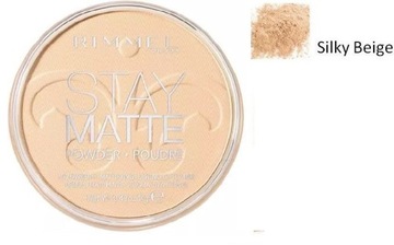 Матирующая пудра Rimmel STAY MATTE Silky Beige 005