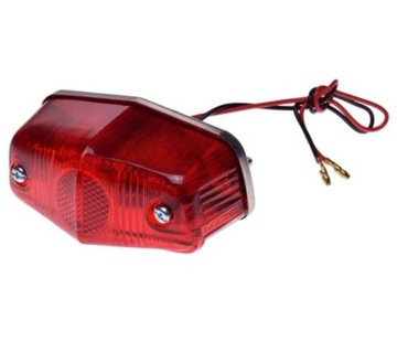 LAMPA TYLNA, TYŁ CHROM METAL CHOPPER DRAG CRUISER