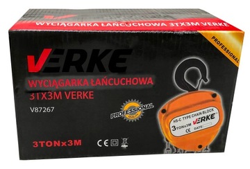 ЛЕБЕДКА ДВИГАТЕЛЬ ЛЕБЕДКА ЦЕПЬ РУЧНАЯ ТАЛЬ 3T STRONG