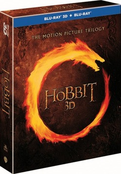 Hobbit: Filmowa trylogia 3D [12xBlu-ray]