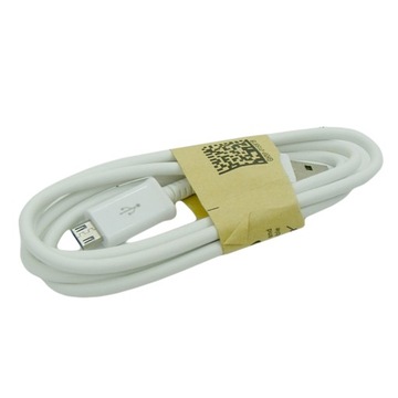 Kabel PC Micro USB 1m BIAŁY