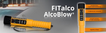 Alkomat AlcoBlow + certyfikat + dwa pokrowce!