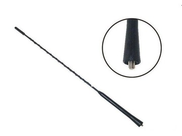 AMIO MASZT ANTENY SAMOCHODOWEJ 40CM, ŚREDNICA 5MM