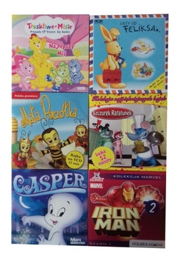 IRON MAN , CASPER , LISTY OD FELIKSA [6XVCD]