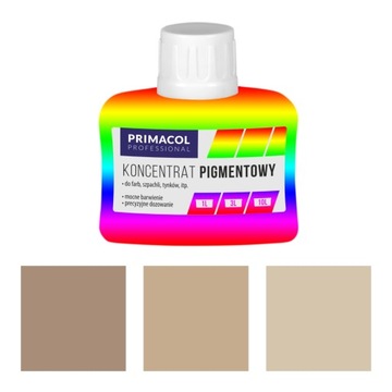 Koncentrat Pigment do Farb Tynków 80ml cappuccino