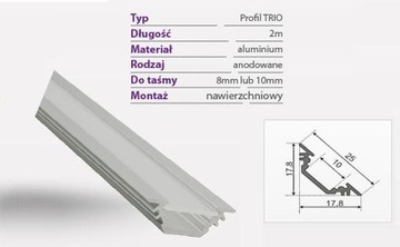 45-УГЛОВАЯ УГЛОВАЯ ПРОФИЛЬНАЯ СВЕТОДИОДНАЯ ЛЕНТА.