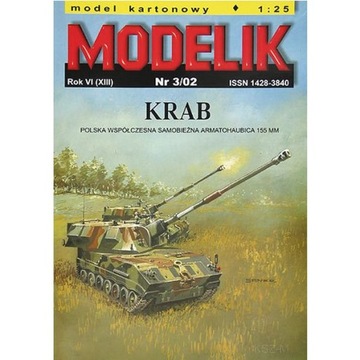 Modelik 3/02 - Polska armatohaubica KRAB 1:25