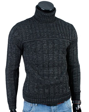 Толстый свитер для гольфа MA22 Grafit__XL_PRODUKT_PL