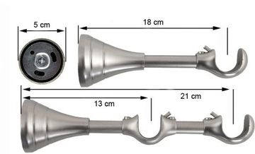 Карниз для штор 360 см DOUBLE 3.6 MODENA Карнизы 25/16