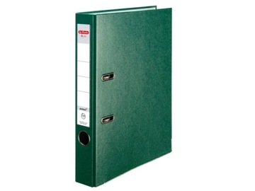 HERLITZ SEGREGATOR Z DOCISKIEM A4 5cm ZIELONY