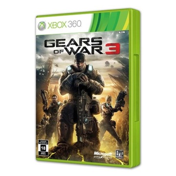 Экшен GEARS OF WAR 3 научно-фантастический шутер Xbox 360