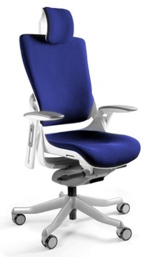 Ergonomiczny fotel obrotowy biurowy Wau 2 ROYALBLU